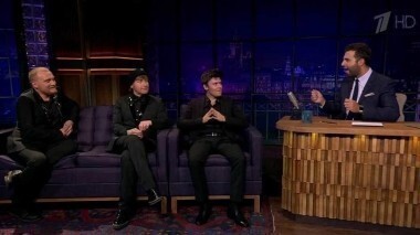 Илья, Сергей и Андрей Сафроновы. Вечерний Ургант. 514 выпуск от 23.09.2015