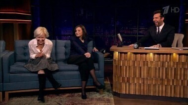 Ингеборга Дапкунайте и Татьяна Друбич. Вечерний Ургант. 725 выпуск от 24.11.2016