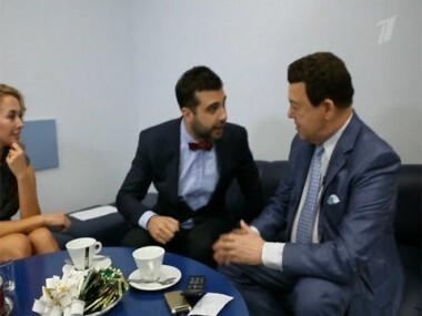 Иосиф Кобзон и Жанна Фриске. Вечерний Ургант. 14 выпуск от 11.05.2012