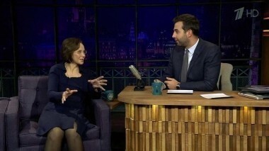 Ирина Купченко. Вечерний Ургант. 548 выпуск от 16.11.2015