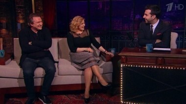 Ирина Пегова и Алексей Учитель. Вечерний Ургант. 310 выпуск от 29.04.2014