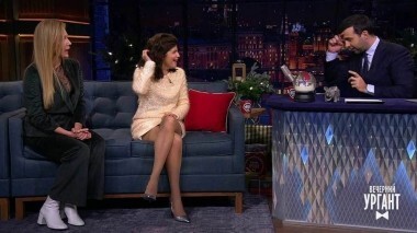 Карина Андоленко и Агния Кузнецова. Вечерний Ургант. 1053 выпуск от 05.12.2018