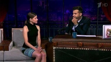 Катерина Шпица. Вечерний Ургант. 341 выпуск от 11.09.2014