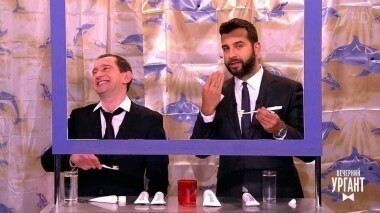 Константин Хабенский и Аида Гарифуллина. Вечерний Ургант. 766 выпуск от 22.02.2017