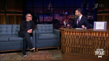 Константин Хабенский и Евгений Маргулис. Вечерний Ургант. 1276 выпуск от 30.03.2020