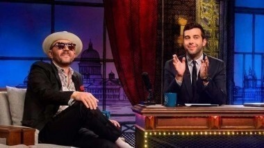 Ксения Раппопорт и Сергей Шнуров. Вечерний Ургант. 336 выпуск от 21.06.2014