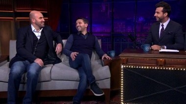 Леонид Барац и Ростислав Хаит. Вечерний Ургант. 385 выпуск от 18.11.2014