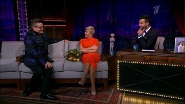 Любовь Успенская и Александр Васильев. Вечерний Ургант. 357 выпуск от 03.10.2014