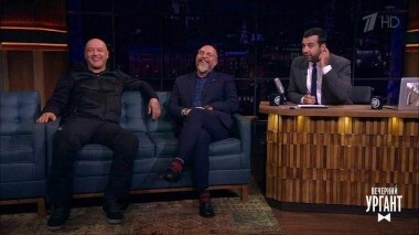 Максим Суханов и Юрий Грымов. Вечерний Ургант. 864 выпуск от 03.10.2017