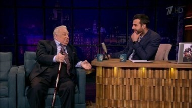 Михаил Державин и Катерина Шпица. Вечерний Ургант. 663 выпуск от 14.06.2016