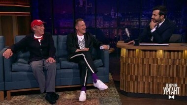 Михаил Ефремов и Олег Меньшиков. Вечерний Ургант. 818 выпуск от 19.05.2017