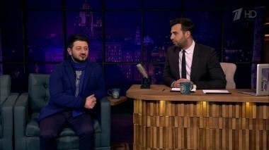 Михаил Галустян и Диана Арбенина. Вечерний Ургант. 582 выпуск от 05.02.2016