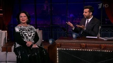 Надежда Бабкина. Вечерний Ургант. 371 выпуск от 27.10.2014