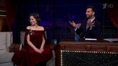 Наталия Медведева. Вечерний Ургант. 456 выпуск от 08.04.2015