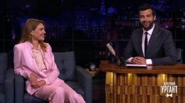 Наталья Водянова, Ани Лорак. Вечерний Ургант. 982 выпуск от 01.06.2018