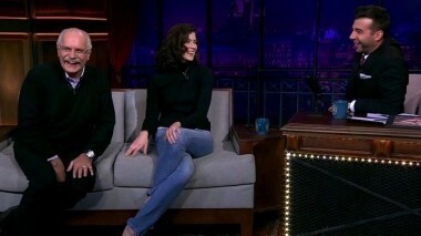 Никита Михалков и Виктория Соловьева. Вечерний Ургант. 361 выпуск от 10.10.2014