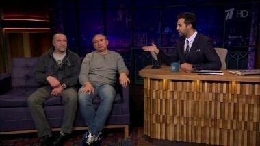 Николай Фоменко и Леонид Ярмольник. Вечерний Ургант. 520 выпуск от 05.10.2015