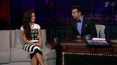 Нюша, Алексей Лихницкий и Роман Юнусов. Вечерний Ургант. 325 выпуск от 02.06.2014