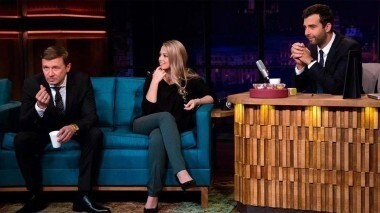 Олег Фомин, Аглая Шиловская и Инесса Меркулова. Вечерний Ургант. 683 выпуск от 20.09.2016