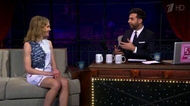 Олег и Павел Табаковы, Марина Зудина и Наталья Водянова. Вечерний Ургант. 462 выпуск от 17.04.2015