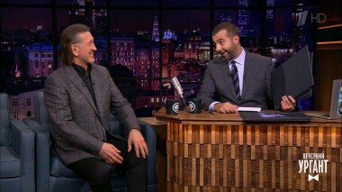 Олег Митяев и Егор Дружинин. Вечерний Ургант. 1249 выпуск от 18.02.2020