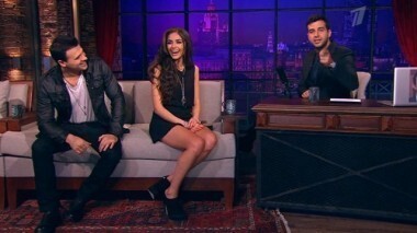 Оливия Калпо и Эмин. Вечерний Ургант. 228 выпуск от 31.10.2013