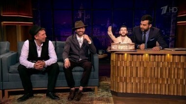 Петр Кулешов и братья Кристовские. Вечерний Ургант. 631 выпуск от 20.04.2016