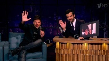 Рики Мартин. Вечерний Ургант. 682 выпуск от 19.09.2016