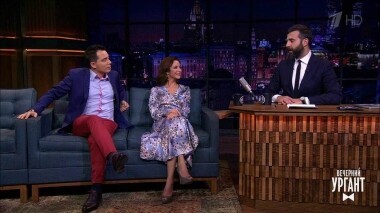 Родион Газманов и Ирина Пудова. Вечерний Ургант. 1094 выпуск от 14.03.2019