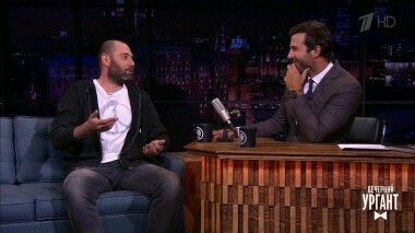 Семен Слепаков, Ксения Собчак и Константин Богомолов. Вечерний Ургант. 1153 выпуск от 13.09.2019