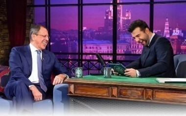 Сергей Лавров. Вечерний Ургант. 59 выпуск от 24.10.2012