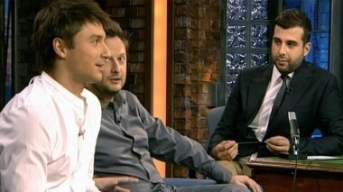 Сергей Лазарев и Евгений Писарев. Вечерний Ургант. 13 выпуск от 10.05.2012