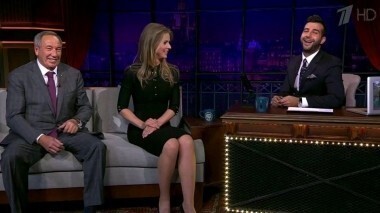 Шамиль Тарпищев и Елена Дементьева. Вечерний Ургант. 359 выпуск от 07.10.2014