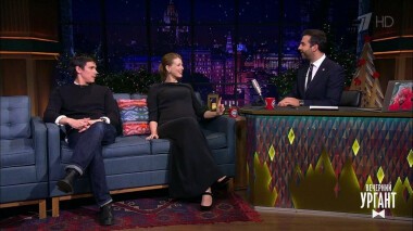 Софья Эрнст, Леонид Бичевин, Маша Миногарова, Дарья Чаруша и Александр Гудков. Вечерний Ургант. Выпуск 1232 от 08.01.2020