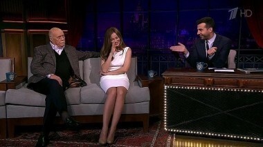 Станислав Говорухин и Екатерина Гусева. Вечерний Ургант. 364 выпуск от 16.10.2014