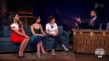 Светлана Зейналова, Марина Ким и Юлия Зимина. Вечерний Ургант. 773 выпуск от 07.03.2017
