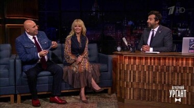 Валерия и Иосиф Пригожин, Регина Тодоренко и Влад Топалов. Вечерний Ургант. 1158 выпуск от 20.09.2019