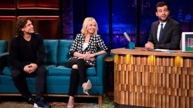 Валерия, Иван Васильев и Александр Кержаков. Вечерний Ургант. 662 выпуск от 10.06.2016