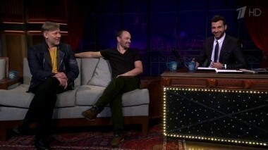 Виктор Раков и Михаил Евланов. Вечерний Ургант. 461 выпуск от 15.04.2015