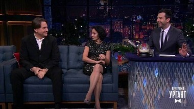 Владимир Мухин, Виктор Добронравов и Александр Петров, Константин Эрнст, Алла Сигалова и Ирина Пегова. Вечерний Ургант. 1061 выпуск от 27.12.2018