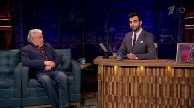 Вячеслав Добрынин и Алена Долецкая. Вечерний Ургант. 578 выпуск от 01.02.2016