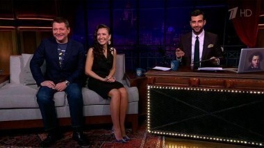 Юлия Александрова, Ян Цапник и Ани Лорак. Вечерний Ургант. 369 выпуск от 23.10.2014