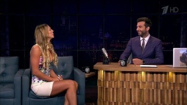 Юлия Ефимова. Вечерний Ургант. 675 выпуск от 08.09.2016