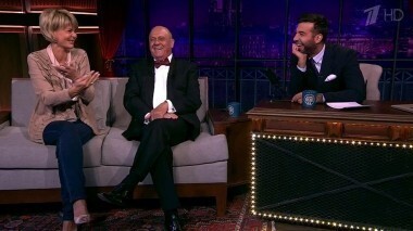 Юлия и Владимир Меньшовы. Вечерний Ургант. 345 выпуск от 17.09.2014