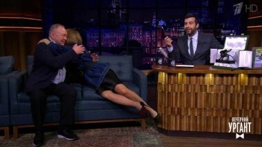 Юрий Кузнецов и Наталья Кудряшова. Вечерний Ургант. 1024 выпуск от 24.10.2018