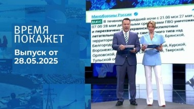 Время покажет. Часть 1. Выпуск от 28.05.2025